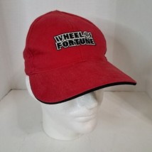 Vintage COMPETITION WHEEL OF FORTUNE Snapback Hat Men&#39;s Red Cap USA - £7.82 GBP