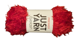 Premier Just Yarn Eyelash Yarn - New - Red - £7.85 GBP