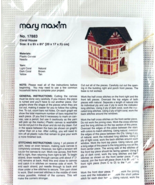 Cross Needle Stitch Plastic Canvas Kit No. 17883 Coral House MARY MAXIM - $31.13 CAD
