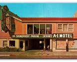 A-1 Motel San Francisco California Ca Unp Cromo Cartolina O19 - £3.17 GBP