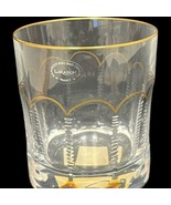 LaMaison Operette La Maison France Double Old Fashioned Whiskey Glass Go... - £80.90 GBP