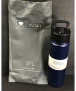 Simple Modern Insulated Water Bottle w/ Straw Lid Reusable Wide Mouth 22... - $13.45 CAD