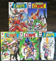 H.A.R.D. CORPS Valiant Comics Lot of 5 Different - $5.69