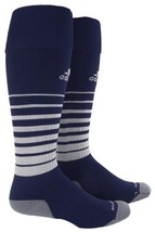 adidas Unisex Team Speed Soccer OTC Sock (1-Pair), New Navy/White, 5-8.5 - $18.51