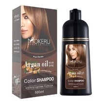 MOKERU Professional Argan Oil Hair Dye Color Shampoo 500 ML I New &amp; Improved For - £30.07 GBP