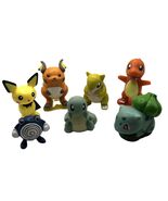 Vintage Happy Meal Pokemon Figures Bulbasaur Charmander Pikachu Squirtle... - €13,72 EUR