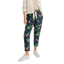Free People x Sandrine Rose NWT Palm Tree Butterfly Green Blue Ankle Pan... - $51.40