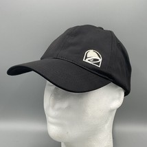 Taco Bell Employee Crew Snapback Hat Cap Adjustable Black White Embroidered Logo - £7.27 GBP