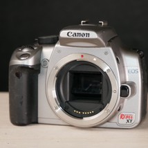 Canon EOS Digital Rebel XT 350D 8MP DSLR Camera Body Works but *BENT CF ... - $21.73