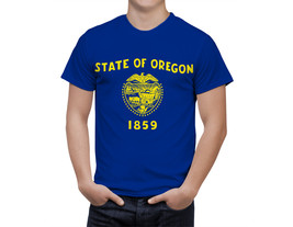Oregon State shirt Proud  Flag Coat of Arms Fan Sport T-Shirt Gift - $31.99