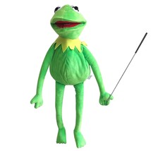 Kermit Frog Puppet With Puppets Control Rod &amp; 50 Pcs Kermit The Frog Puppet Stic - £39.53 GBP