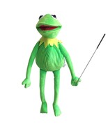 Kermit Frog Puppet With Puppets Control Rod &amp; 50 Pcs Kermit The Frog Pup... - £39.08 GBP