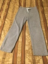 Girl&#39;s Faded Glory Fleece Pants--Size L (10-12)--Gray - £4.78 GBP