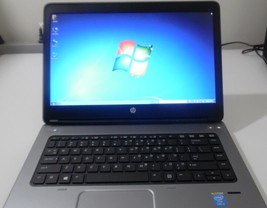 Hp Pro Book Laptop 14.1" Core i5-4330M 2.8GHz 320GB 4GB Win 7 32BIT Webcam Office - $264.61