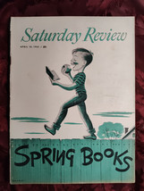 Saturday Review April 10 1954 Marchette Chute Frank Crowninshield G. Lieberson - £9.91 GBP