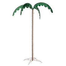 Coconut Tree 7Ft 306 Led Artificial Tree Tropical Garden Tree Lights Dec... - £78.11 GBP