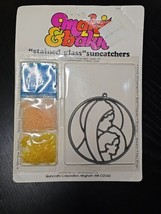 Vintage Quincrafts Nativity Makit &amp; Bakit Stained Glass Suncatchers Crafting Kit - £12.68 GBP