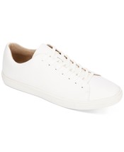 Kenneth Cole Mens Stand Tennis-Style Sneakers,White,10.5M - $92.80