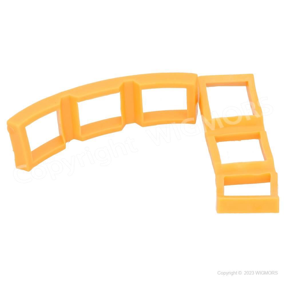 Zakuwarka-pasek gumowy 71500-10-YELLOW (2 szt.)/kpl.Hydra-Krimp Masterco... - $85.60