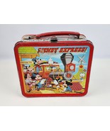 Vintage Disney Express Metal Lunchbox Many Characters Trains - No Thermos - £23.64 GBP