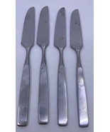 Lot of 4 Lauffer Bedford Holland Dinner Knives 18/8 Stainless Steel 8.25... - £19.41 GBP