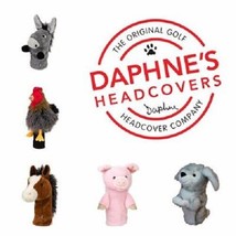Daphne Golf Driver Headcover. Farmyard. Fits all Driver Head Sizes Hen Horse Cow - £29.94 GBP