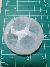 silicone molds Shell Design 4 Cavity - £3.98 GBP