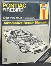 HAYNES Repair Manual #867 Pontiac Firebird  1982-1992 1987 Electrical Diag - $12.19