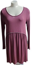 Altar&#39;d State Women&#39;s Small Dress Fit &amp; Flare Purple Long Sleeve - $11.87