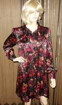 Galliano Silk Above Knee, Mini Casual  Floral Tunic Dress size 30/44/ new - $363.72