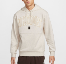 NikeCourt Heritage Men&#39;s Fleece Tennis Hoodie Sports Casual AsiaFit FQ2094-104 - £92.80 GBP