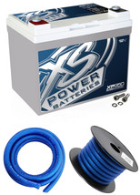 Xp950 950 Watt Power Cell Car Audio Battery System + Power/Ground Wires - £235.36 GBP