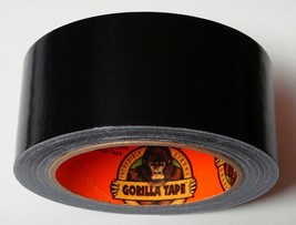 BLACK GORILLA TAPE double thick Heavy Duty 1.8&quot;x30 yard Roll Duct Adhesi... - $37.58