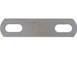 Hardware Essentials 320908 U-Bolt Square Plate Steel Zinc 4&quot;, 1-Pack - $21.19 CAD