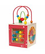 Hape Discovery Box | Activity Center Play Cube | 5-1 Learning Puzzle Toy... - £25.85 GBP