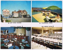 Rhode Island Postcard Newport Cliff Walk Manor Hotel 5.5 x 7 - £2.87 GBP