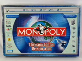 Monopoly The Dot Com Edition .Com 2000 Board Game 100% Complete Bilingual - £14.69 GBP