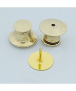 Bluemoona 50 Pcs - Tie Tac Tack Guard Pin Clutch Backs Findings Plated L... - £15.70 GBP