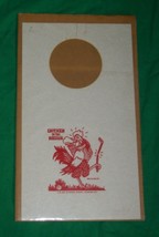 Vtg Restaurant Bib Apron Napkin Oklahoma City Beverly&#39;s Chicken In The Rough Old - £25.46 GBP