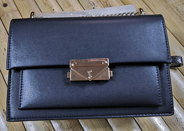 new fashion women black lady small shoulder bag ,real leather handbag - $25.00