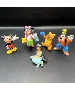 LOT OF  DISNEY Various MICKEY MOUSE &amp; FRIENDS Goofy Pooh Jasmine PVC FIG... - €12,27 EUR