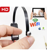 Screw 4K HD 3.7V 5V Wifi wireless mini smallest hidden pinhole nanny cam... - £24.63 GBP