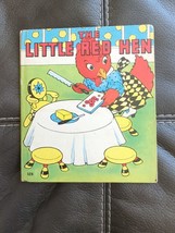 THE LITTLE RED HEN Ethel Hays Vintage Whitman Children&#39;s Hardcover Book 1938 - £37.95 GBP