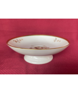 ROYAL COPENHAGEN BROWN ROSE Footed Bowl 688 9269  6 5/8&quot; - £45.43 GBP