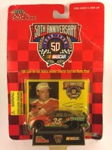 Racing Champions Nascar 50th Todd Bodine Tabasco #35 Diecast 1/64 + Card &amp; Stand - £6.89 GBP