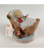 Little One Holly Hobbie Baby’s First Christmas 1983 LE Figurine Vintage ... - $29.65