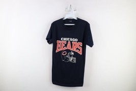 Vintage 80s Womens Medium Faded Spell Out Chicago Bears Football T-Shirt USA - £30.97 GBP