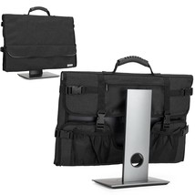 24 Inch Monitor Carrying Case, Universal 24&quot; Computer Monitor Bag With Rubber Ha - £51.95 GBP