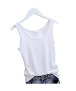 Niu Yi Pavilion Women&#39;s Knit Shirt – Sleeveless Summer Top, Soft, Slim Fit - $39.51 CAD