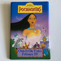 1996 Disney Pocahontas VHS Video Release Masterpiece Collection Promo Pi... - £15.14 GBP